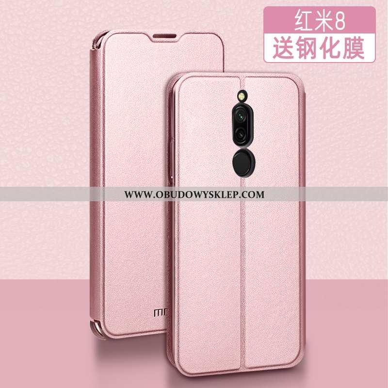 Obudowa Xiaomi Redmi 8 Ochraniacz Trendy Czerwony, Etui Xiaomi Redmi 8 Skórzane Czerwona