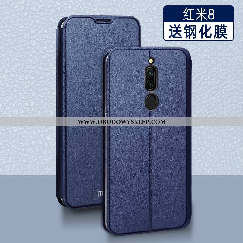 Obudowa Xiaomi Redmi 8 Ochraniacz Trendy Czerwony, Etui Xiaomi Redmi 8 Skórzane Czerwona