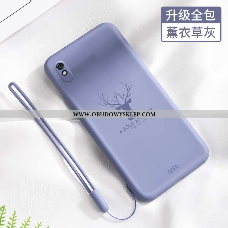 Obudowa Xiaomi Redmi 9a Nubuku All Inclusive Etui, Etui Xiaomi Redmi 9a Wiszące Ozdoby Czerwony Nett