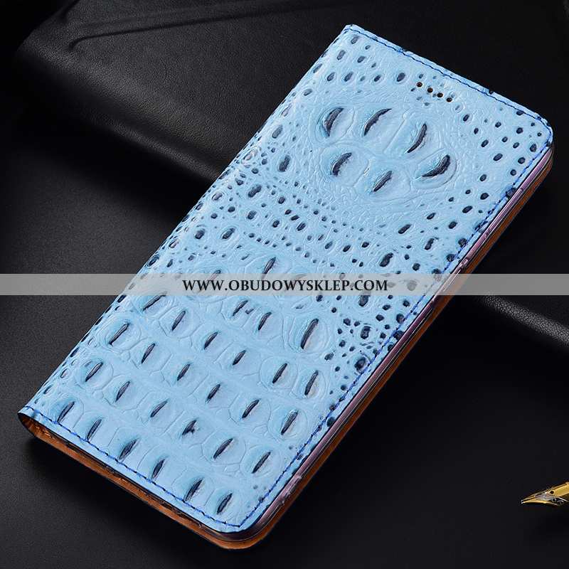 Obudowa Xiaomi Redmi 9a Ochraniacz Anti-fall Czarny, Etui Xiaomi Redmi 9a Prawdziwa Skóra Czarna