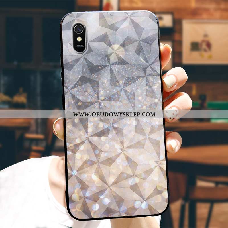 Obudowa Xiaomi Redmi 9a Ochraniacz Etui Czerwony Netto, Xiaomi Redmi 9a Osobowość Trendy Szara