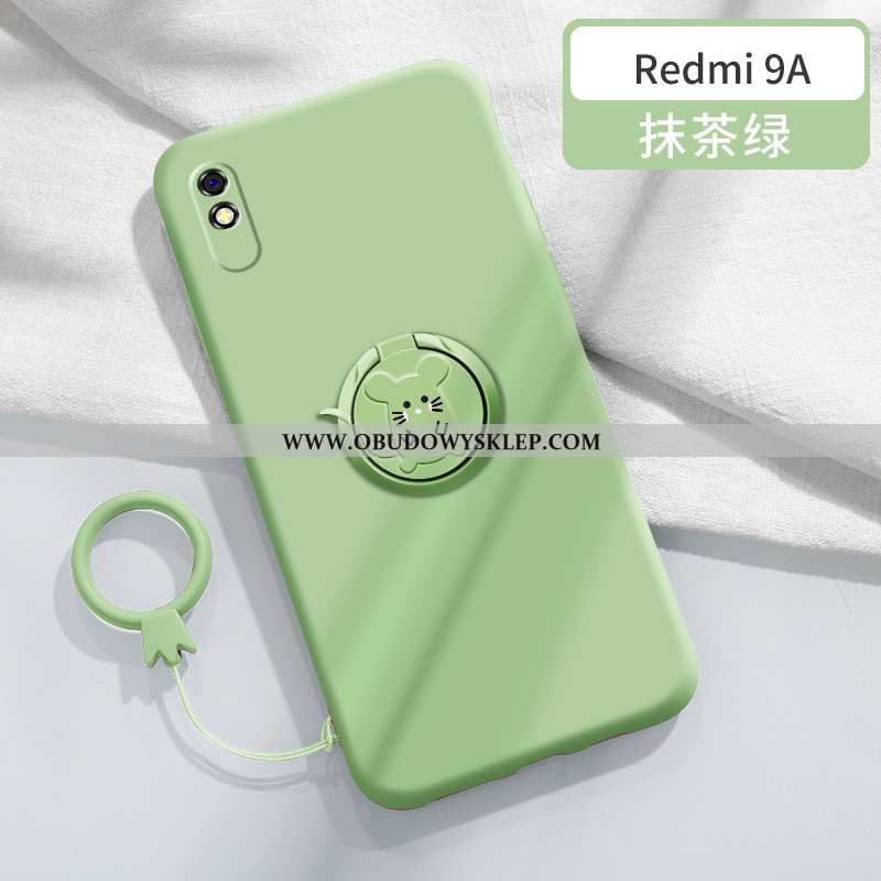 Obudowa Xiaomi Redmi 9a Trendy Miękki Magnetyzm, Etui Xiaomi Redmi 9a Super Silikonowe Zielone