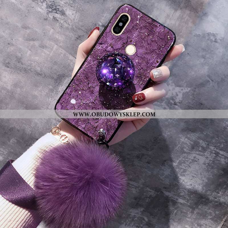 Obudowa Xiaomi Redmi Note 5 Super Purpurowy Miękki, Etui Xiaomi Redmi Note 5 Cienkie Fioletowy