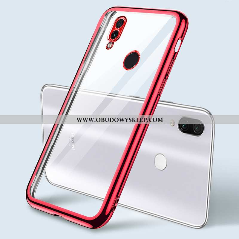 Obudowa Xiaomi Redmi Note 7 Przezroczysty Trendy Czerwony Netto, Etui Xiaomi Redmi Note 7 Osobowość 