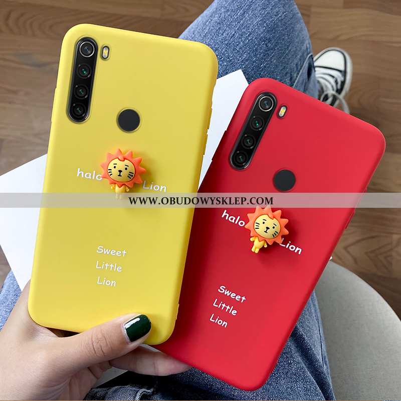 Obudowa Xiaomi Redmi Note 8t Piękny Futerał Czerwony, Etui Xiaomi Redmi Note 8t Trendy All Inclusive