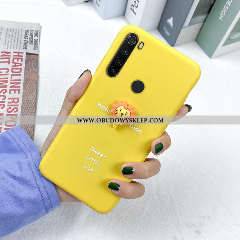 Obudowa Xiaomi Redmi Note 8t Piękny Futerał Czerwony, Etui Xiaomi Redmi Note 8t Trendy All Inclusive