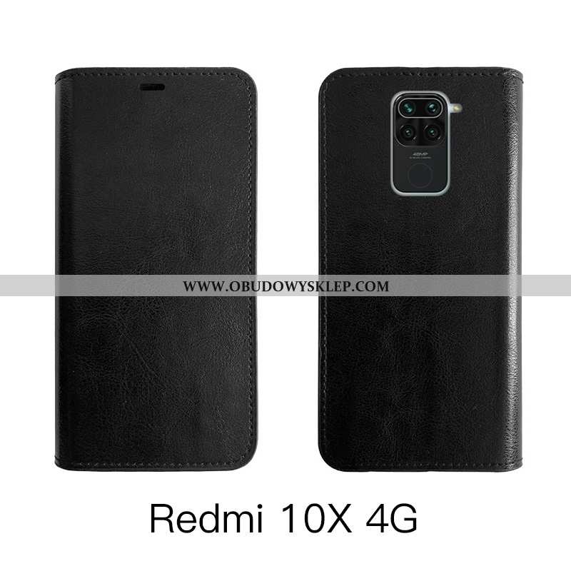 Obudowa Xiaomi Redmi Note 9 Ochraniacz Etui Prawdziwa Skóra, Xiaomi Redmi Note 9 Skórzane Czerwony B