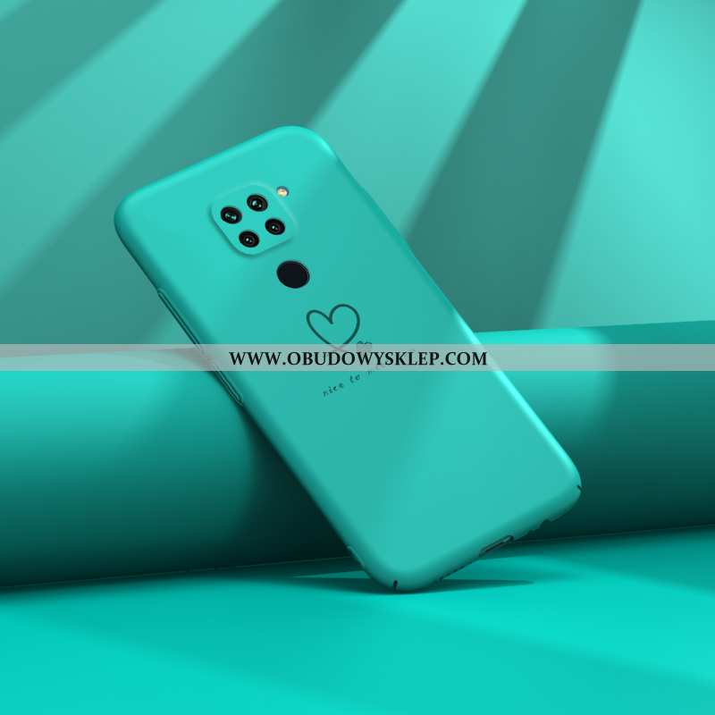 Obudowa Xiaomi Redmi Note 9 Super Telefon Komórkowy Nubuku, Etui Xiaomi Redmi Note 9 Cienkie Zielony