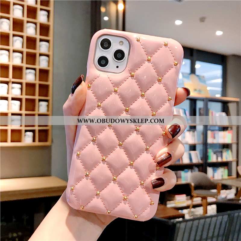 Obudowa iPhone 11 Pro Kreatywne Europa Trendy, Etui iPhone 11 Pro Skóra Futerał Czerwona