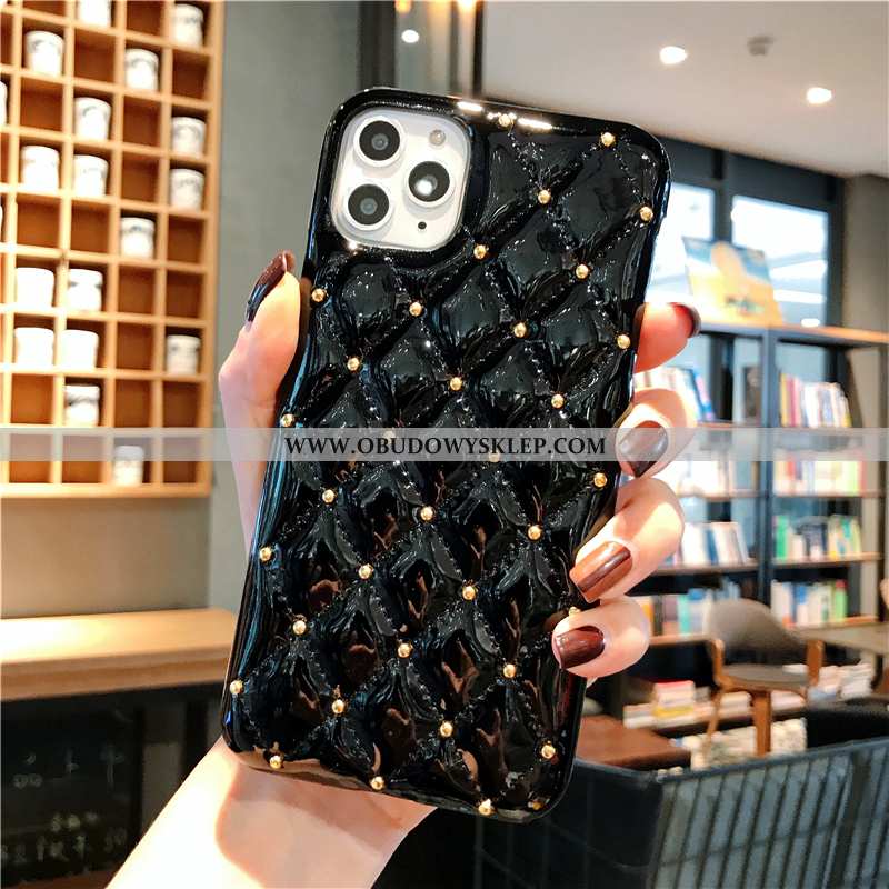 Obudowa iPhone 11 Pro Kreatywne Europa Trendy, Etui iPhone 11 Pro Skóra Futerał Czerwona