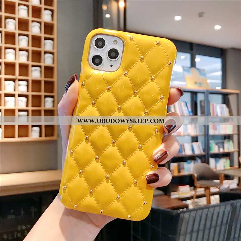 Obudowa iPhone 11 Pro Kreatywne Europa Trendy, Etui iPhone 11 Pro Skóra Futerał Czerwona