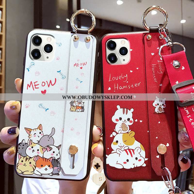 Obudowa iPhone 11 Pro Max Trendy Cienkie Czerwony, Etui iPhone 11 Pro Max Super Nowy Czerwona