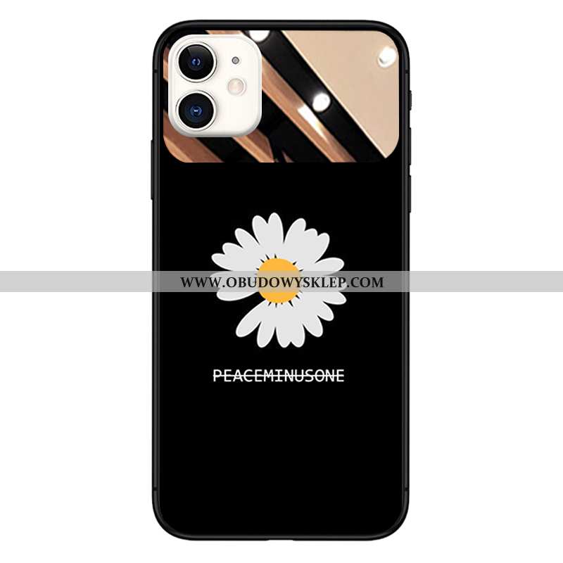 Obudowa iPhone 11 Trendy Telefon Komórkowy Smok, Etui iPhone 11 Szkło Futerał Czarna