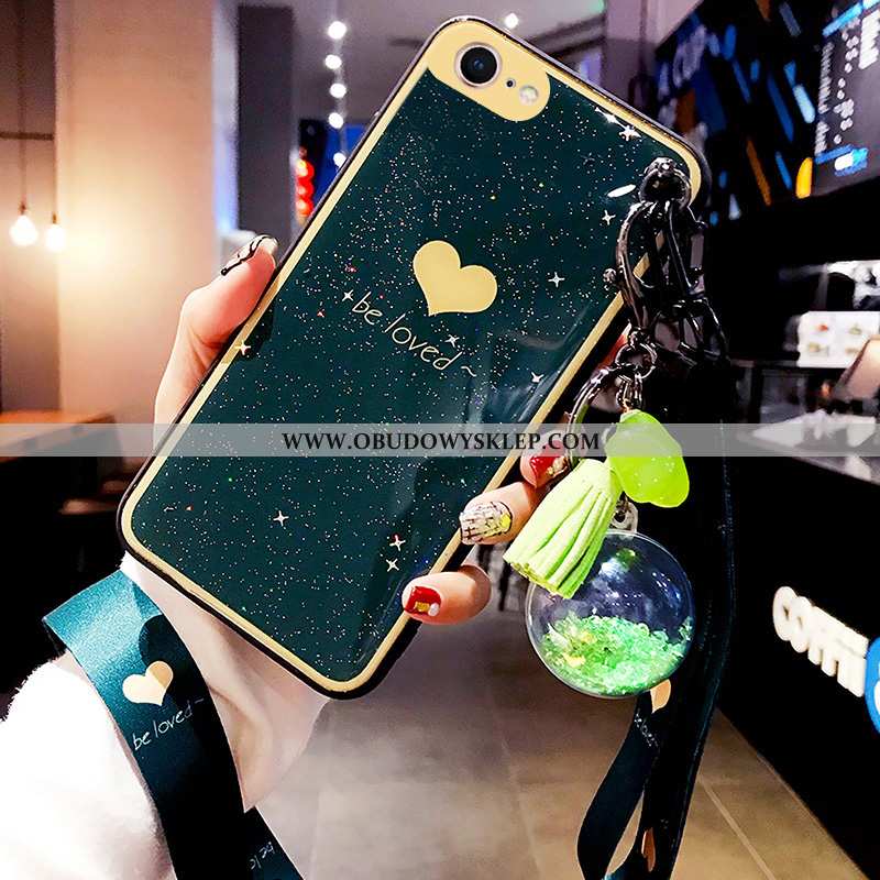 Obudowa iPhone 8 Plus Trendy Futerał Nowy, Etui iPhone 8 Plus Kreatywne Zielony Turquoise