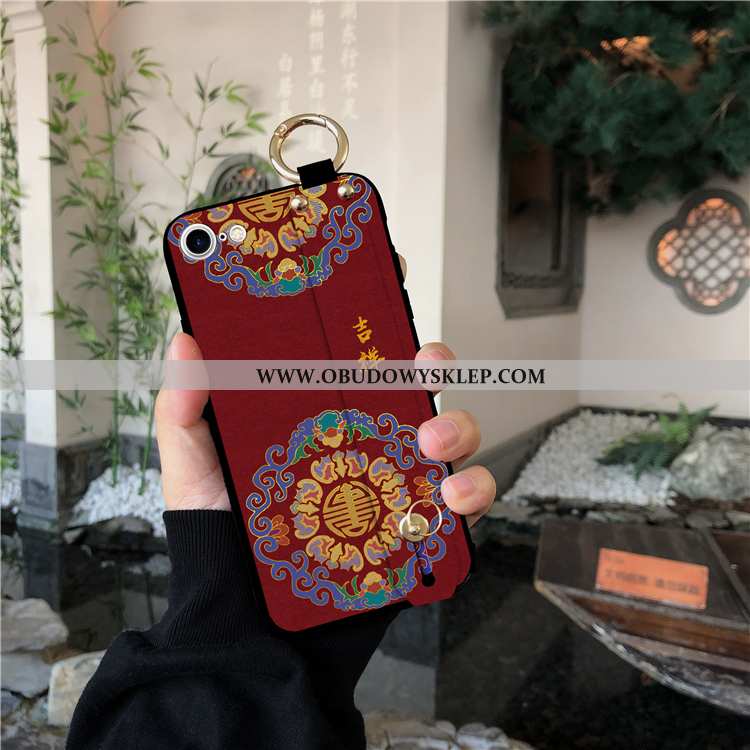 Obudowa iPhone 8 Trendy Bogactwo Futerał, Etui iPhone 8 Ochraniacz Ciemno Niebieski Granatowy