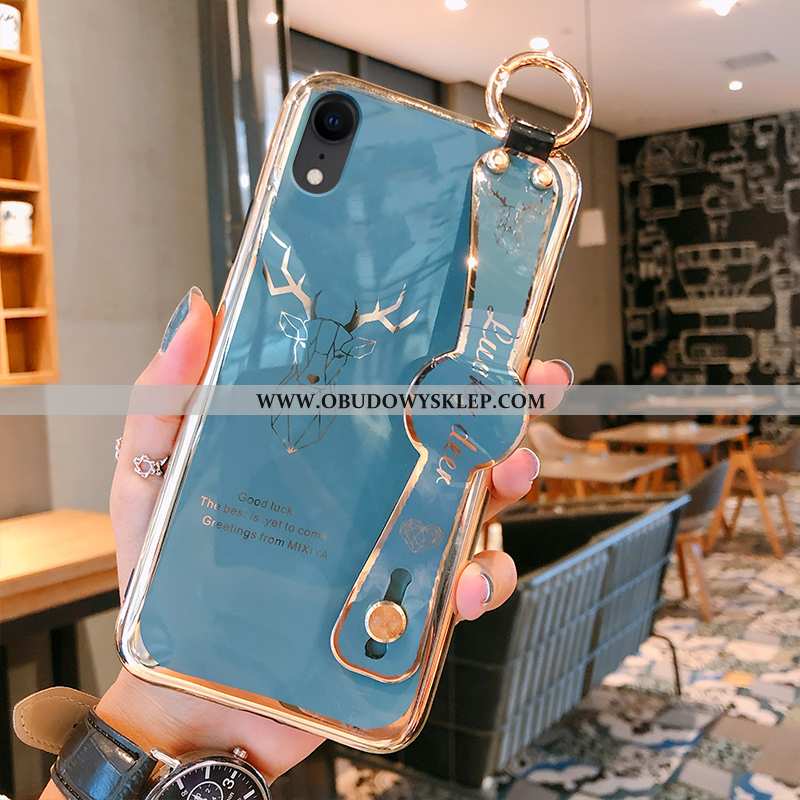 Obudowa iPhone Xr Trendy Buckskin Poszycie, Etui iPhone Xr Miękki Telefon Komórkowy Czerwona