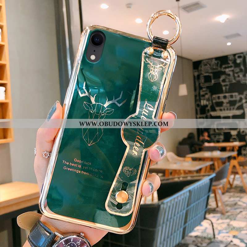 Obudowa iPhone Xr Trendy Buckskin Poszycie, Etui iPhone Xr Miękki Telefon Komórkowy Czerwona