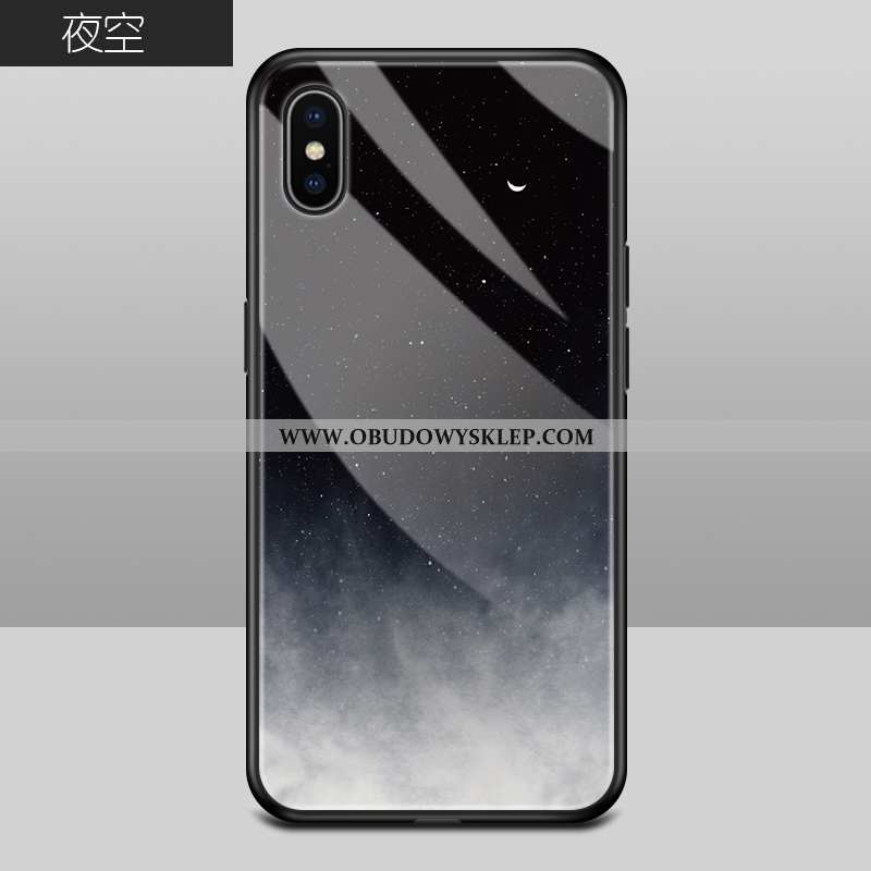 Obudowa iPhone Xs Max Kreatywne Sceneria Anti-fall, Etui iPhone Xs Max Trendy Futerał Zielone