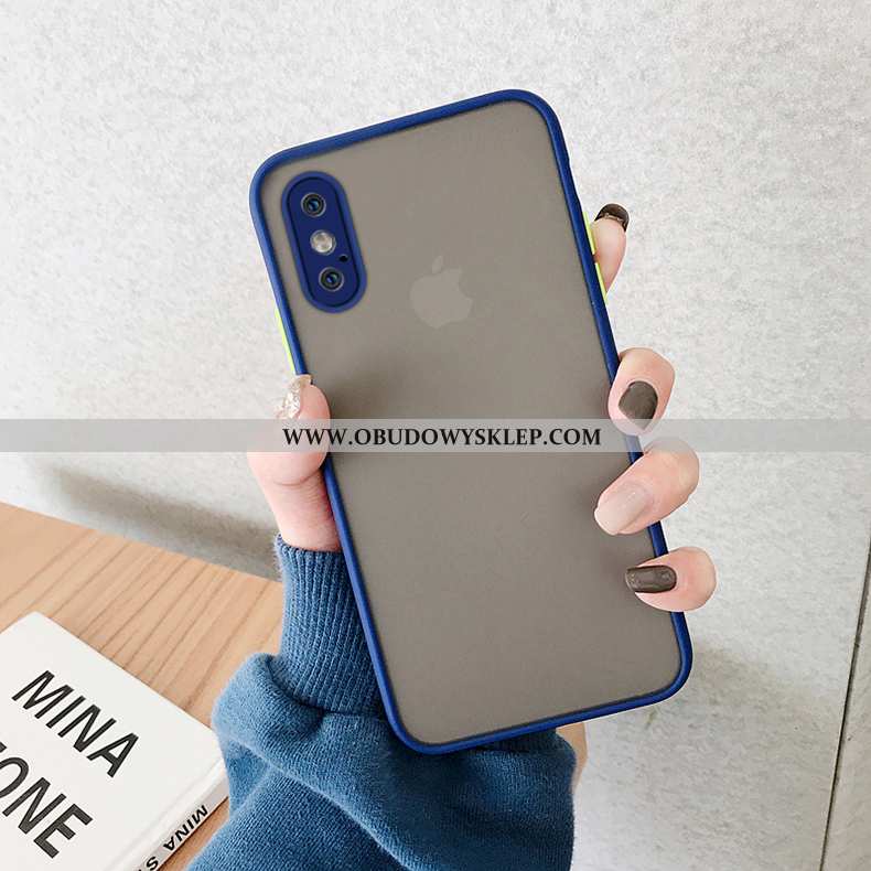 Obudowa iPhone Xs Max Osobowość Silikonowe All Inclusive, Etui iPhone Xs Max Kreatywne Czerwony Nett