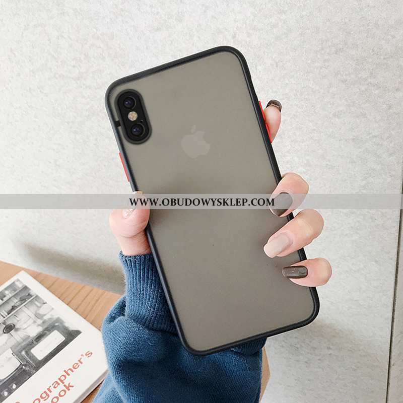 Obudowa iPhone Xs Max Osobowość Silikonowe All Inclusive, Etui iPhone Xs Max Kreatywne Czerwony Nett