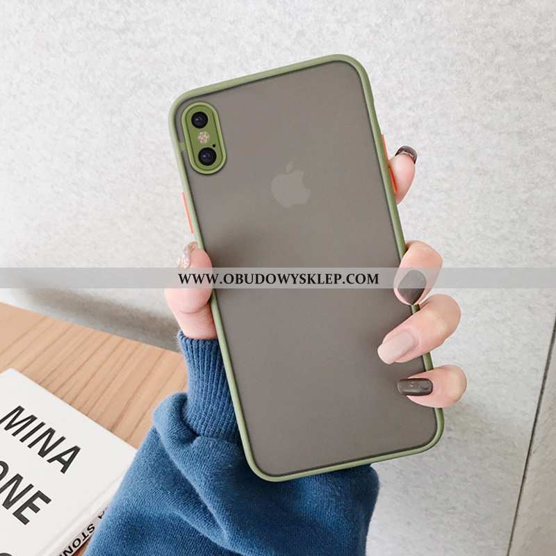 Obudowa iPhone Xs Max Osobowość Silikonowe All Inclusive, Etui iPhone Xs Max Kreatywne Czerwony Nett