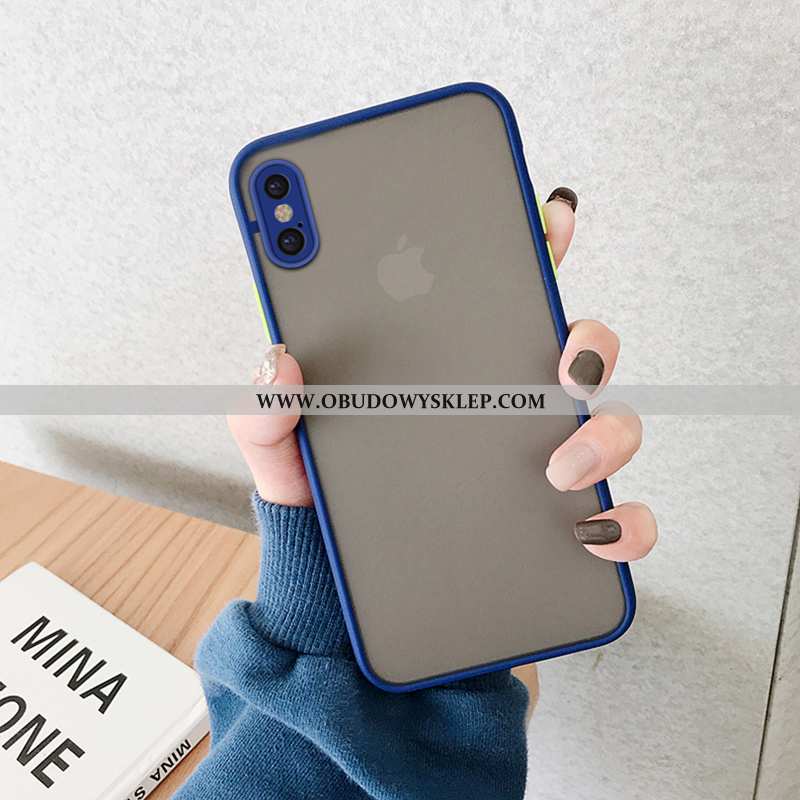 Obudowa iPhone Xs Max Osobowość Silikonowe All Inclusive, Etui iPhone Xs Max Kreatywne Czerwony Nett