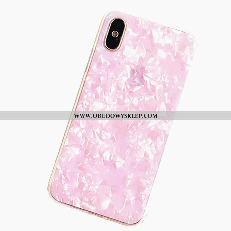 Obudowa iPhone Xs Max Trendy Shell Telefon Komórkowy, Etui iPhone Xs Max Anti-fall Futerał Rozowa