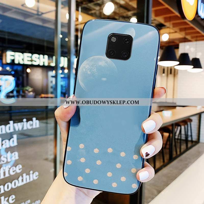 Pokrowce Huawei Mate 20 Pro Trendy Etui Wspornik, Obudowa Huawei Mate 20 Pro Ochraniacz Futerał Biał