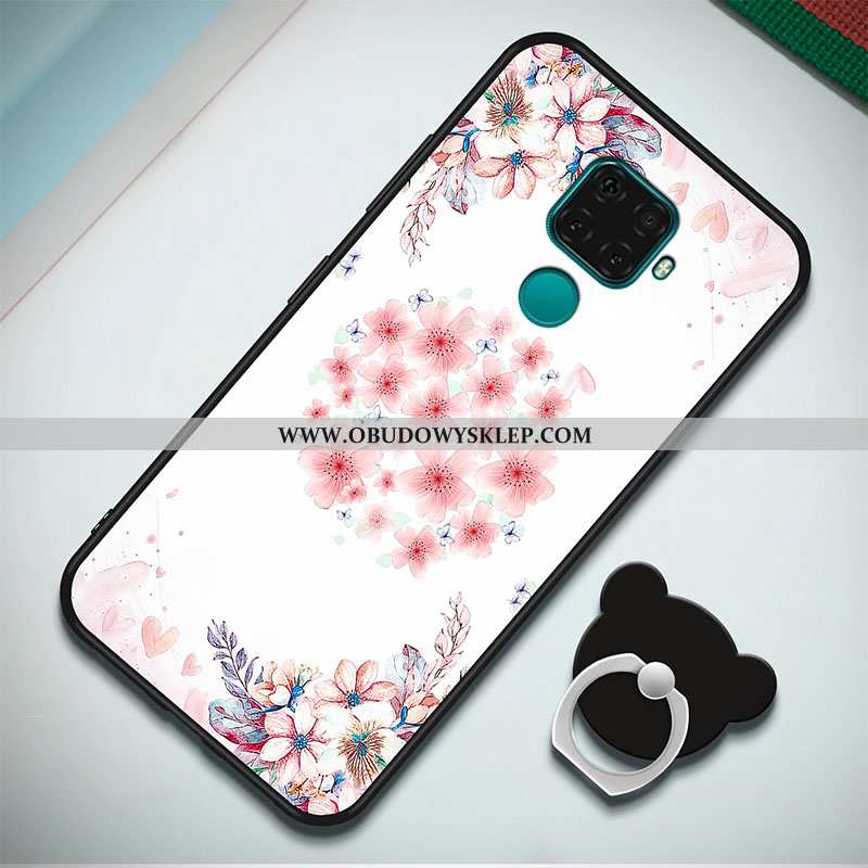 Pokrowce Huawei Mate 30 Lite Trendy Ring Anti-fall, Obudowa Huawei Mate 30 Lite Miękki Futerał Niebi