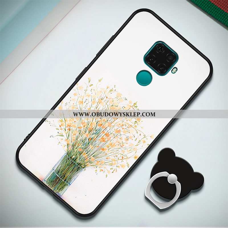 Pokrowce Huawei Mate 30 Lite Trendy Ring Anti-fall, Obudowa Huawei Mate 30 Lite Miękki Futerał Niebi