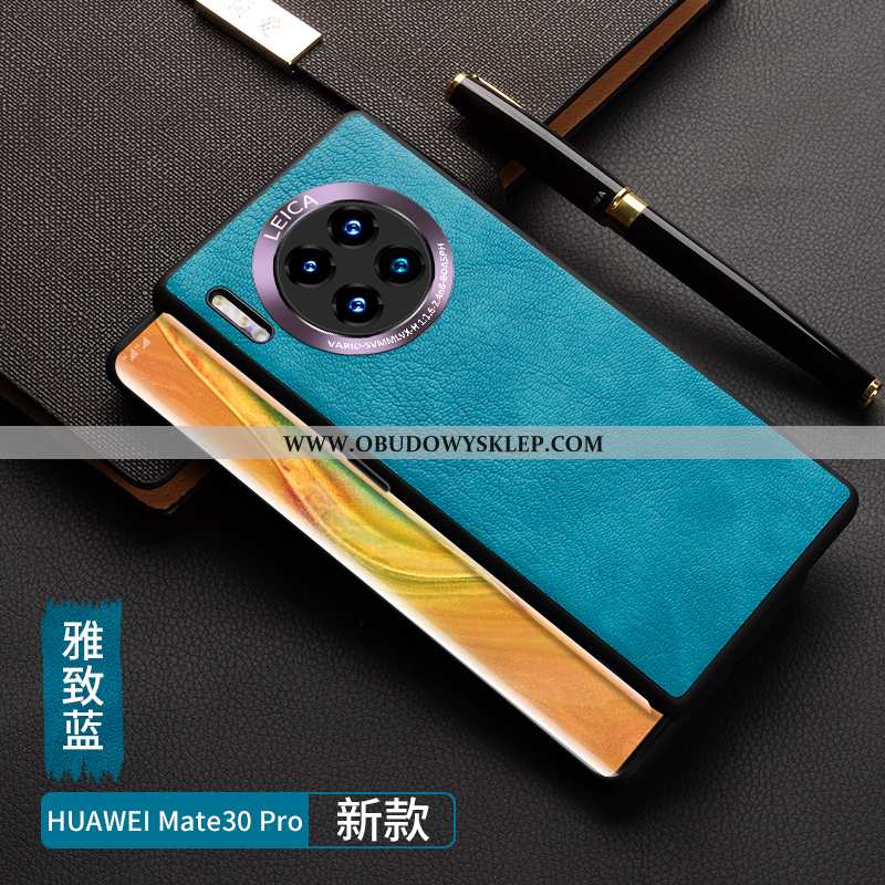 Pokrowce Huawei Mate 30 Pro Nubuku Etui Czerwony Netto, Obudowa Huawei Mate 30 Pro Osobowość Anti-fa