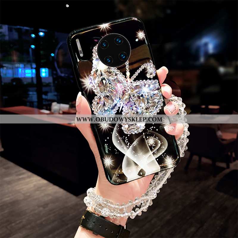 Pokrowce Huawei Mate 30 Silikonowe Rhinestone Telefon Komórkowy, Obudowa Huawei Mate 30 Ochraniacz C