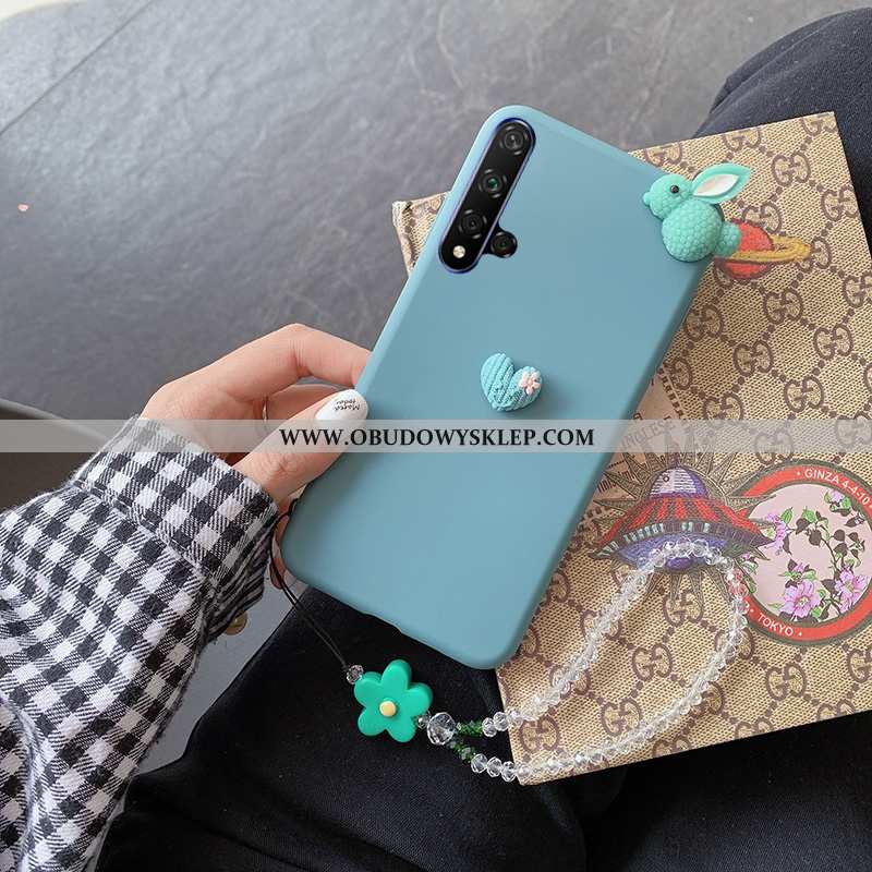 Pokrowce Huawei Nova 5t Kreskówka Futerał Nowy, Obudowa Huawei Nova 5t Trendy Bunny Rozowa