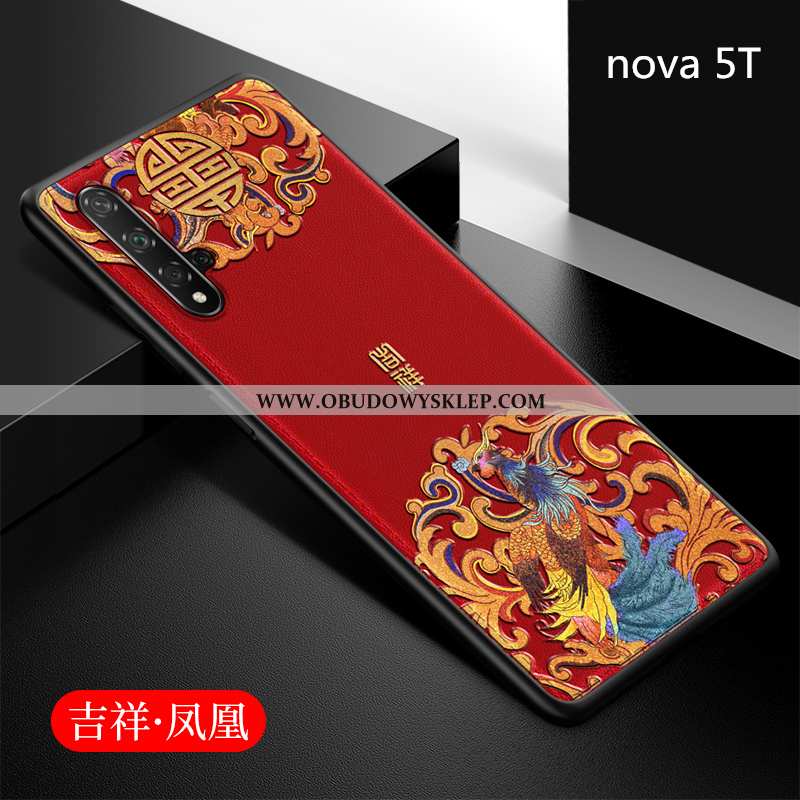 Pokrowce Huawei Nova 5t Trendy Czerwony Kreatywne, Obudowa Huawei Nova 5t Super Telefon Komórkowy Cz