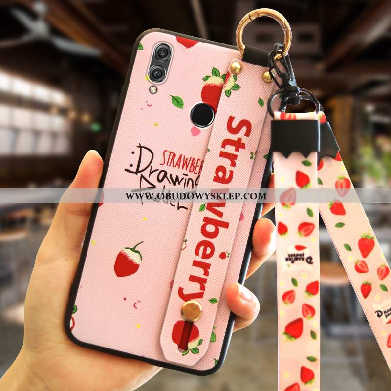 Pokrowce Huawei P Smart+ Trendy Etui Futerał, Obudowa Huawei P Smart+ Silikonowe Różowe Rozowa