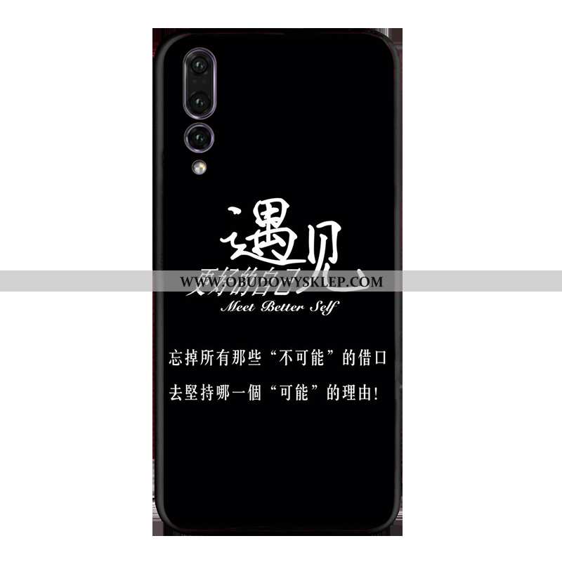 Pokrowce Huawei P20 Pro Nubuku All Inclusive Futerał, Obudowa Huawei P20 Pro Miękki Anti-fall Czarna