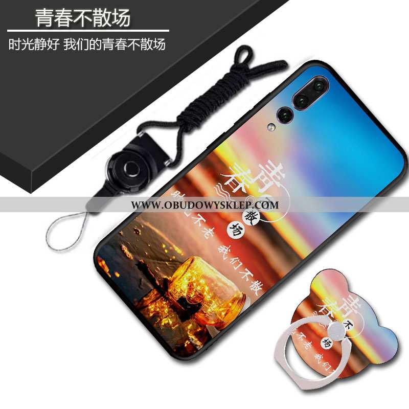 Pokrowce Huawei P20 Pro Nubuku All Inclusive Futerał, Obudowa Huawei P20 Pro Miękki Anti-fall Czarna