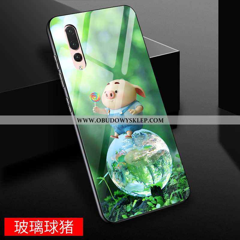 Pokrowce Huawei P20 Pro Szkło All Inclusive Anti-fall, Obudowa Huawei P20 Pro Kreatywne Żółty Żółta