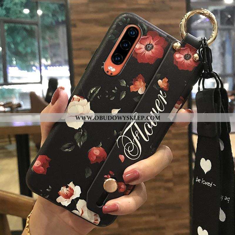 Pokrowce Huawei P30 Wiszące Ozdoby Etui Ochraniacz, Obudowa Huawei P30 Kreatywne Trendy Biała