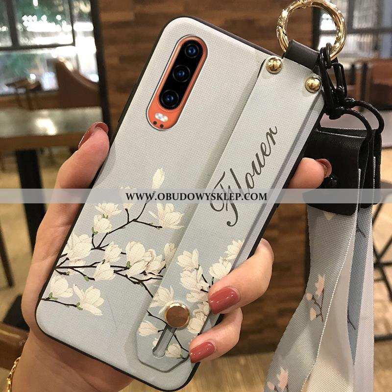 Pokrowce Huawei P30 Wiszące Ozdoby Etui Ochraniacz, Obudowa Huawei P30 Kreatywne Trendy Biała