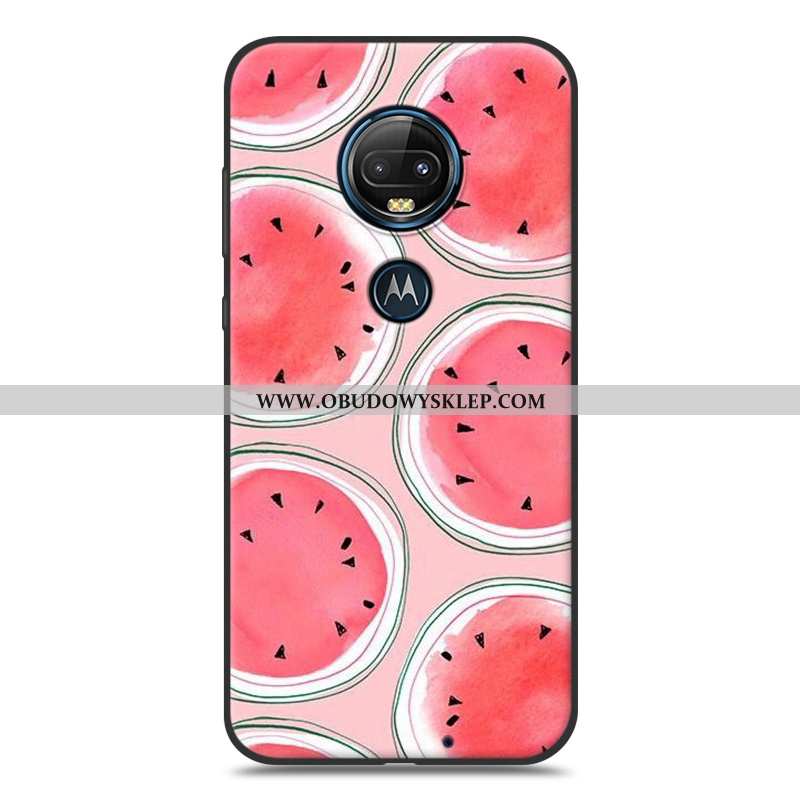 Pokrowce Moto G7 Plus Piękny Moda Silikonowe, Obudowa Moto G7 Plus Trendy Miękki Rozowa