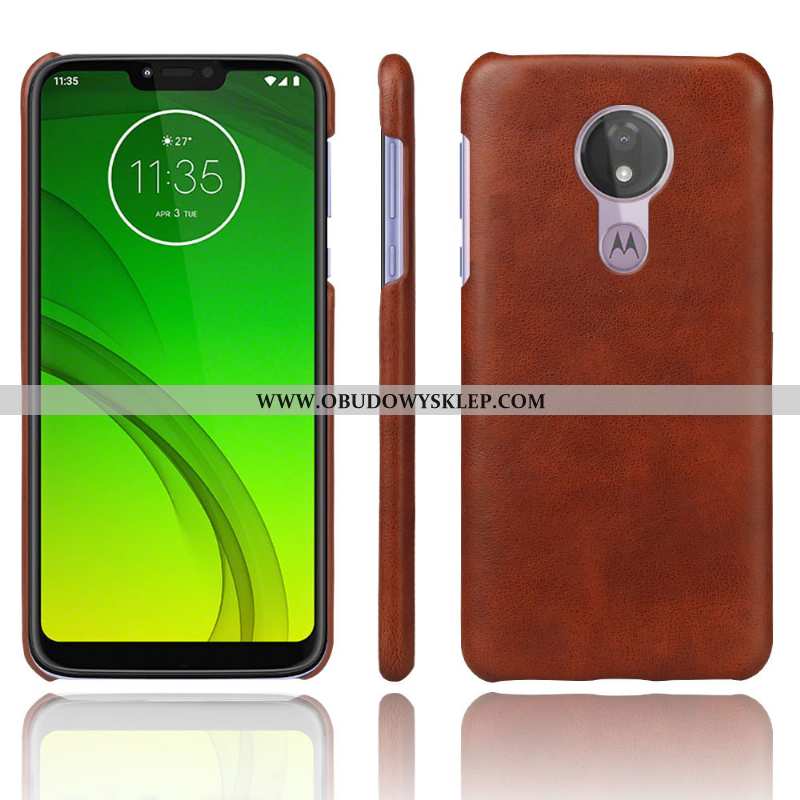 Pokrowce Moto G7 Power Super Proste Szary, Obudowa Moto G7 Power Cienkie Futerał Szara