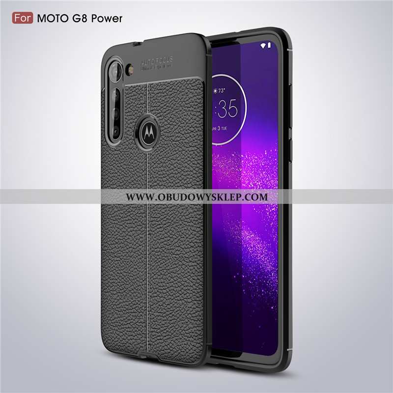 Pokrowce Moto G8 Power Ochraniacz Etui Futerał, Obudowa Moto G8 Power Skóra Telefon Komórkowy Czerwo