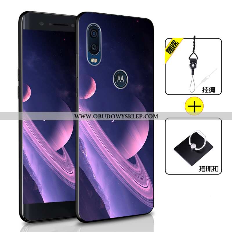 Pokrowce Motorola One Vision Ochraniacz Niebieski All Inclusive, Obudowa Motorola One Vision Miękki 