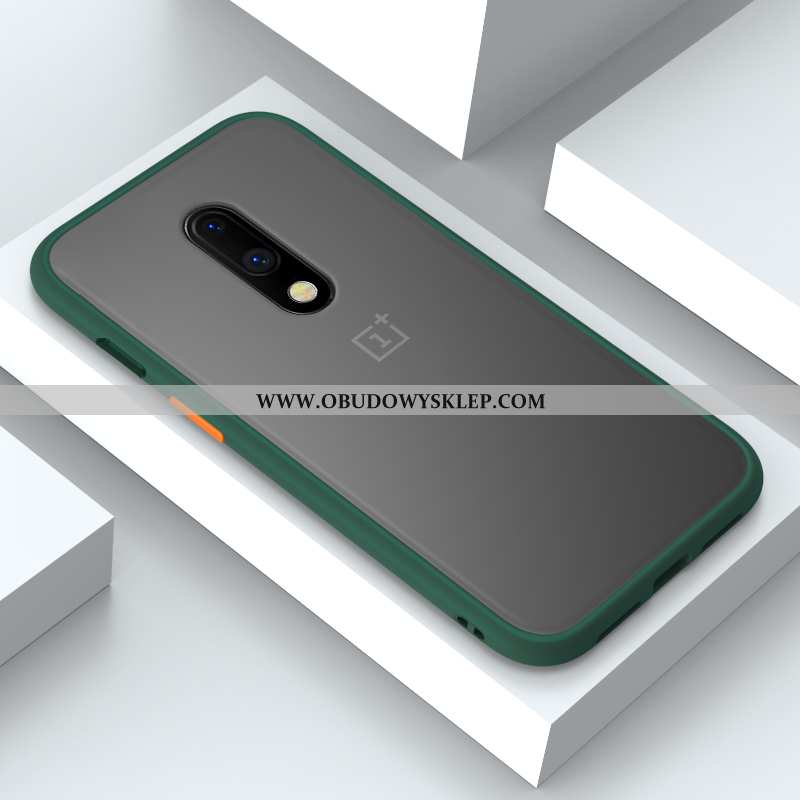 Pokrowce Oneplus 7 Ochraniacz Czerwony Netto Futerał, Obudowa Oneplus 7 Nubuku Silikonowe Czarna