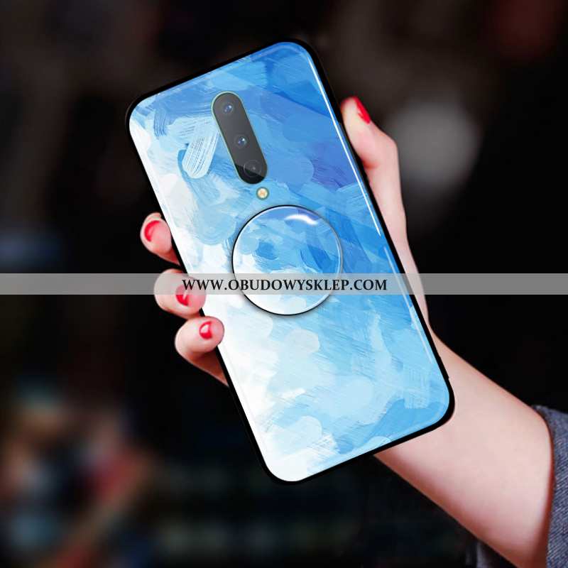 Pokrowce Oneplus 7 Pro Miękki Niebieski Ochraniacz, Obudowa Oneplus 7 Pro Silikonowe All Inclusive N