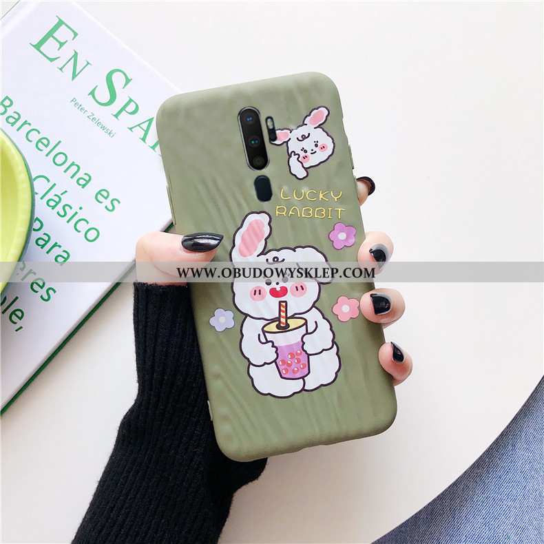 Pokrowce Oppo A5 2020 Wzór Czarny Quicksand, Obudowa Oppo A5 2020 Miękki Moda Czarna