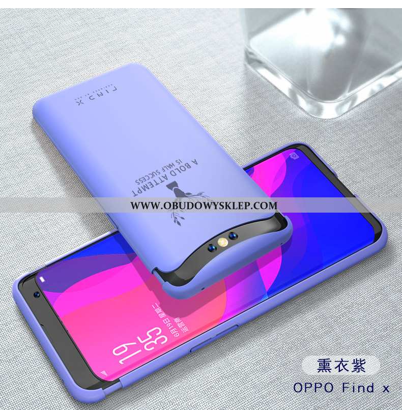 Pokrowce Oppo Find X Nubuku Telefon Komórkowy Nowy, Obudowa Oppo Find X Osobowość Zielony Zielone