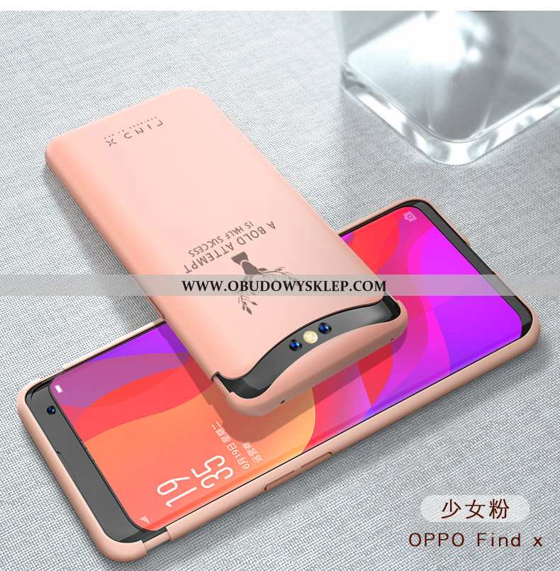 Pokrowce Oppo Find X Nubuku Telefon Komórkowy Nowy, Obudowa Oppo Find X Osobowość Zielony Zielone