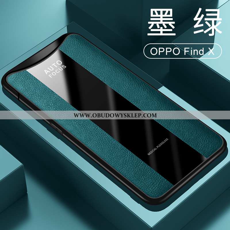 Pokrowce Oppo Find X Ochraniacz Etui Futerał, Obudowa Oppo Find X Skórzane All Inclusive Czarna